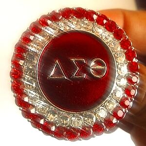 Sorority Delta Scarf Ring Holder
